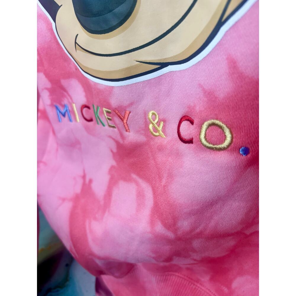 NWT Sz. L - Civil Regime Minnie Hoodie (Pink) - Picture 4 of 8